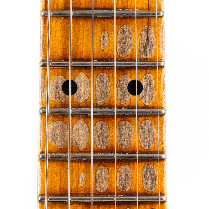 Fender Custom Shop 1956 Hardtail Stratocaster Heavy Relic - Super Aged Lake Placid Blue (184)