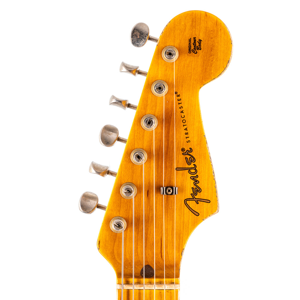 Fender Custom Shop 1956 Hardtail Stratocaster Heavy Relic - Super Aged Lake Placid Blue (184)