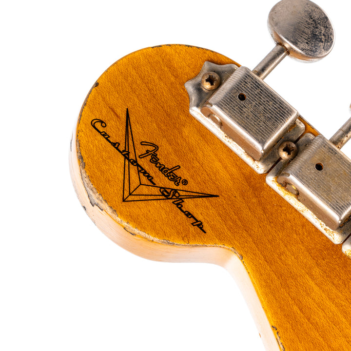 Fender Custom Shop 1956 Hardtail Stratocaster Heavy Relic - Super Aged Lake Placid Blue (184)