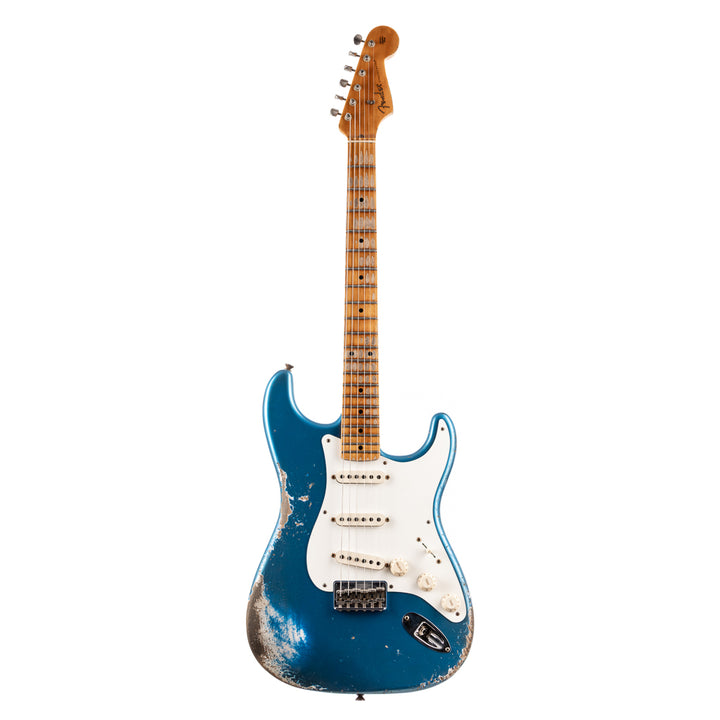 Fender Custom Shop 1956 Hardtail Stratocaster Heavy Relic - Super Aged Lake Placid Blue (184)