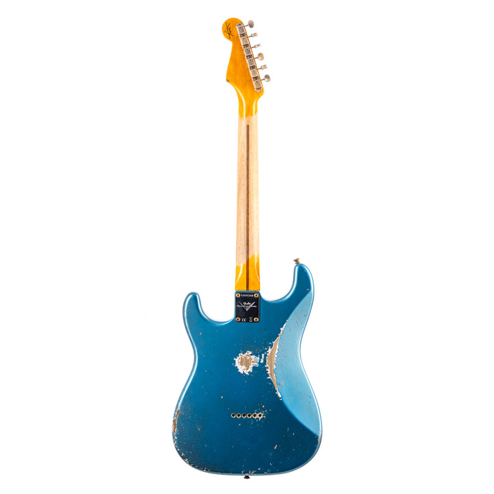 Fender Custom Shop 1956 Hardtail Stratocaster Heavy Relic - Super Aged Lake Placid Blue (184)