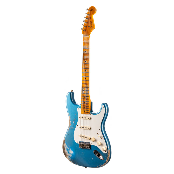 Fender Custom Shop 1956 Hardtail Stratocaster Heavy Relic - Super Aged Lake Placid Blue (184)