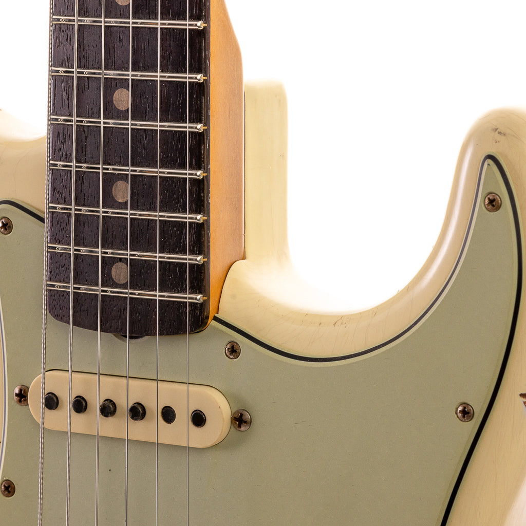 Fender Custom Shop 1962 Stratocaster - Heavy Relic - Vintage White (132)