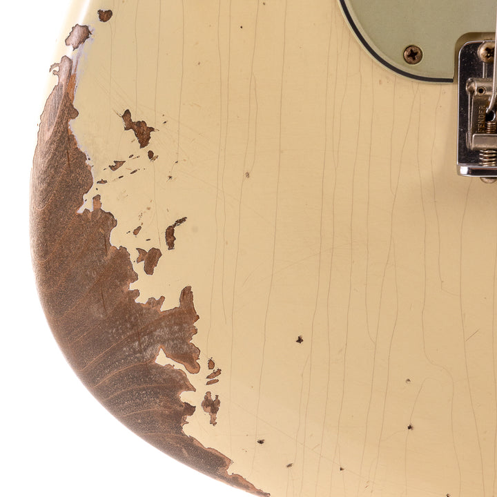 Fender Custom Shop 1962 Stratocaster - Heavy Relic - Vintage White (132)