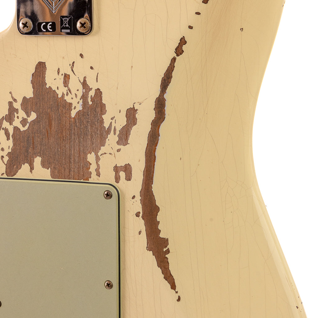 Fender Custom Shop 1962 Stratocaster - Heavy Relic - Vintage White (132)