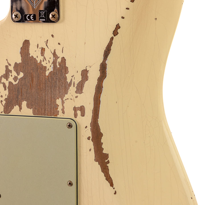 Fender Custom Shop 1962 Stratocaster - Heavy Relic - Vintage White (132)