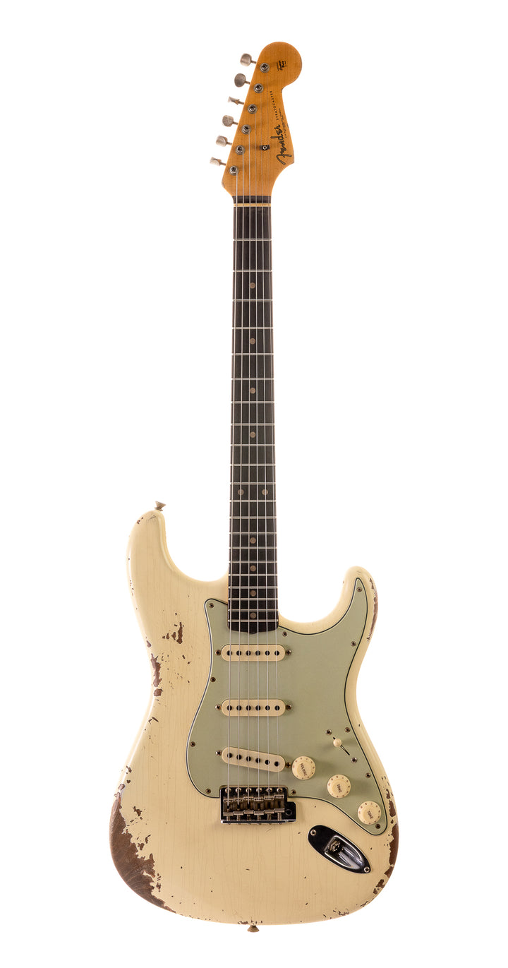 Fender Custom Shop 1962 Stratocaster - Heavy Relic - Vintage White (132)