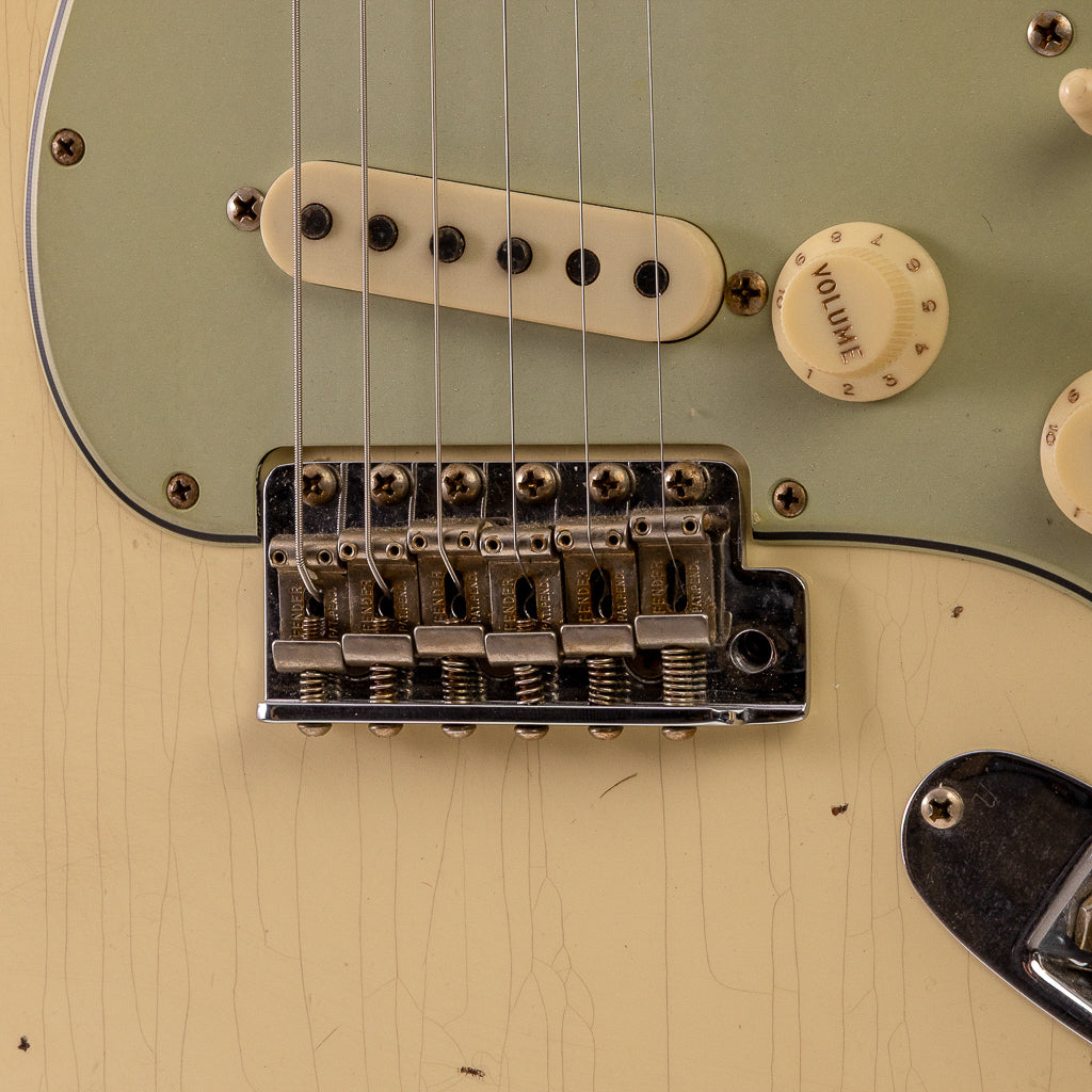 Fender Custom Shop 1962 Stratocaster - Heavy Relic - Vintage White