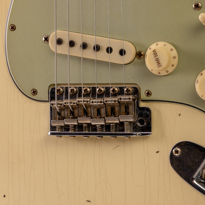 Fender Custom Shop 1962 Stratocaster - Heavy Relic - Vintage White (132)