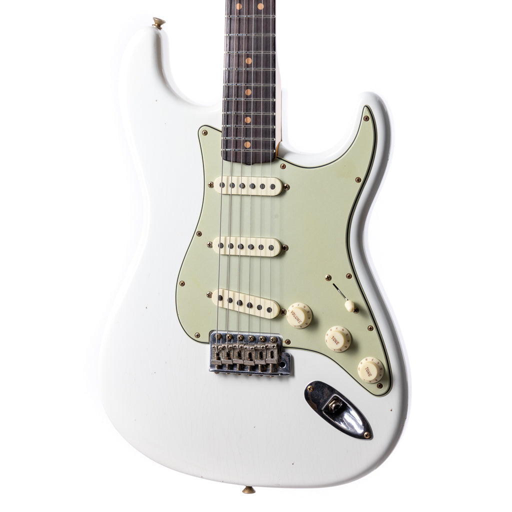 Fender Limited 1964 L-Series Stratocaster Journeyman Relic - Aged Olympic White (745)