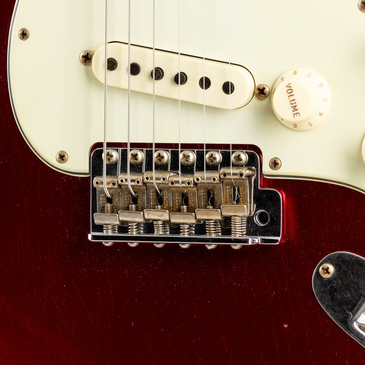 Fender Custom Shop 1964 Journeyman Relic - Aged Candy Apple Red - (750)