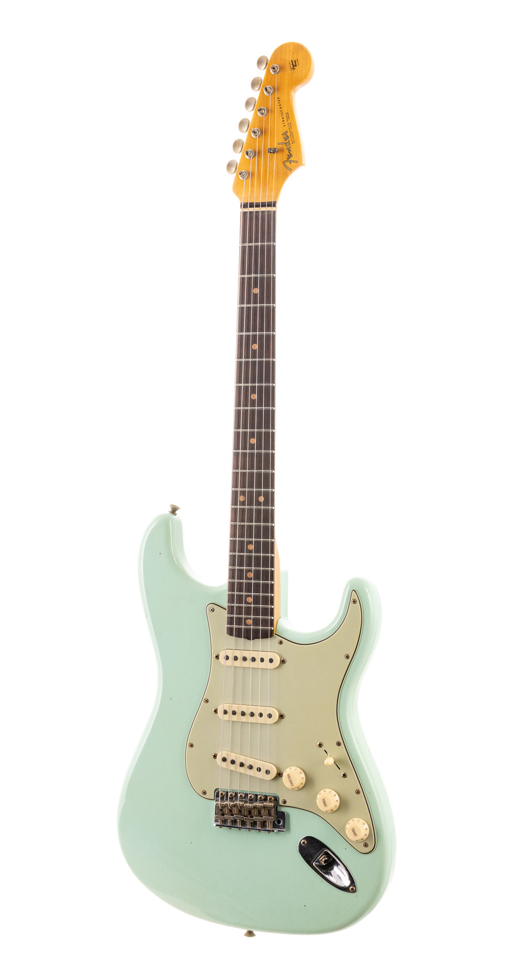 Fender Limited 1964 L-Series Stratocaster Journeyman Relic - Aged Surf Green (826)
