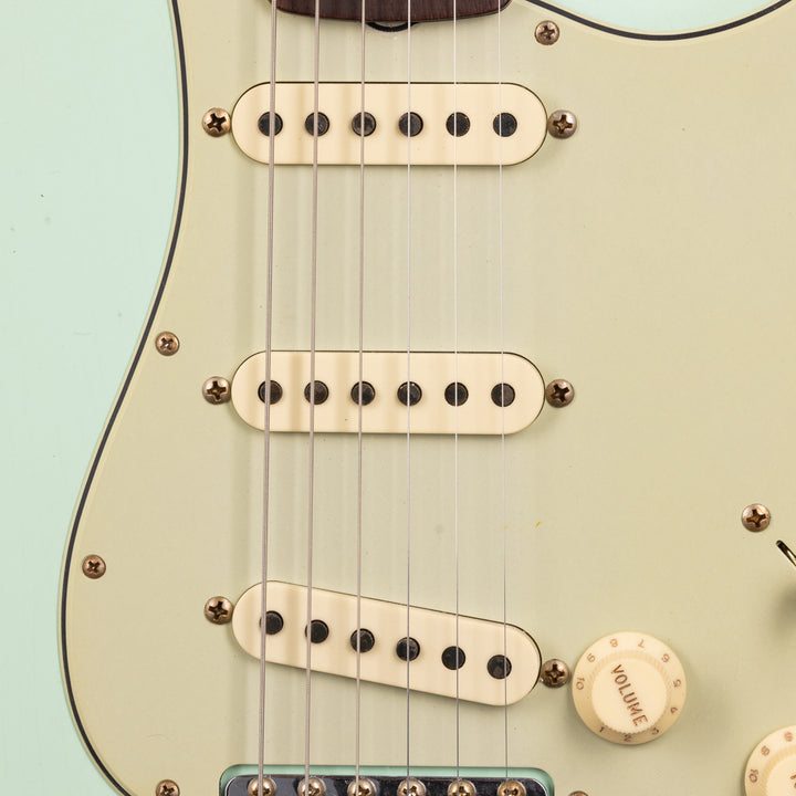 Fender Limited 1964 L-Series Stratocaster Journeyman Relic - Aged Surf Green (826)