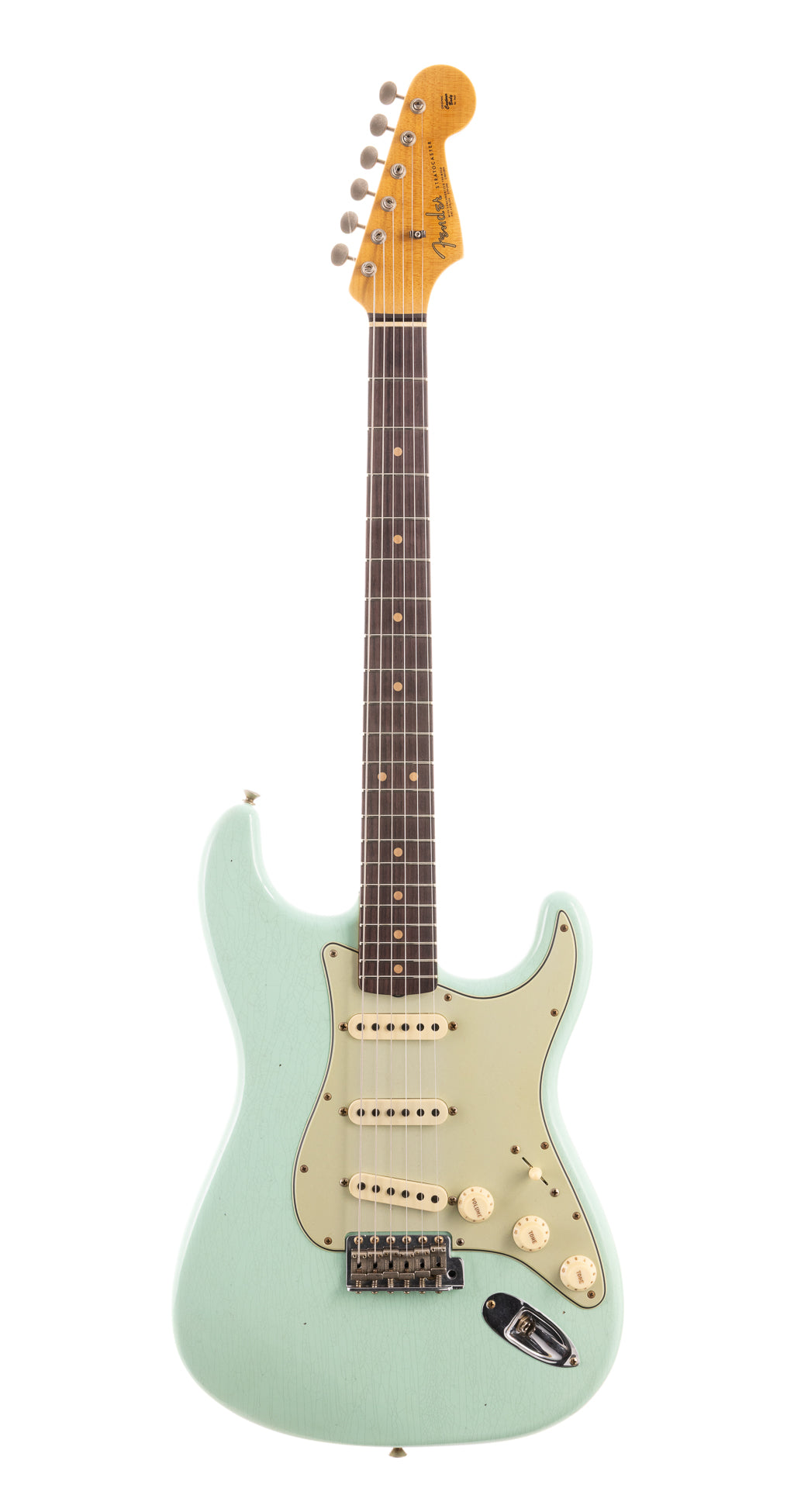 Fender Limited 1964 L-Series Stratocaster Journeyman Relic - Aged Surf Green (934)