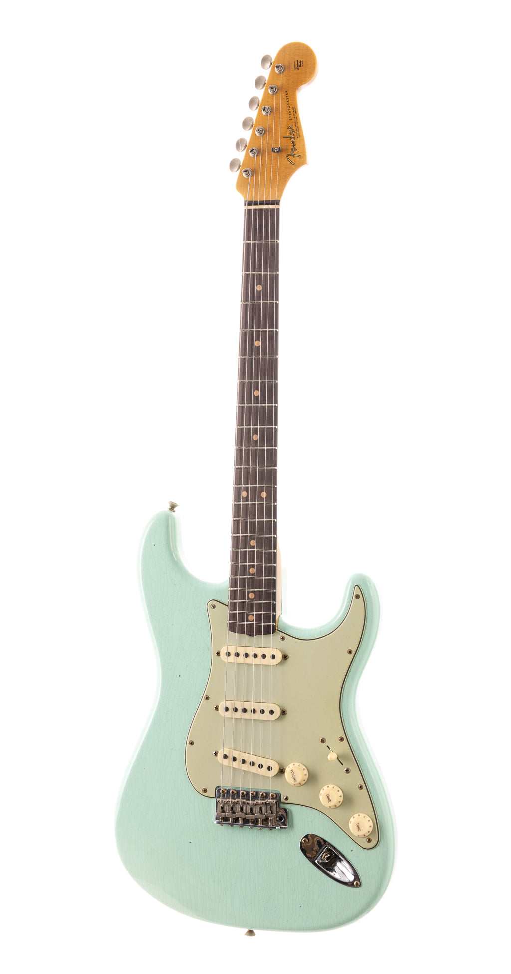 Fender Limited 1964 L-Series Stratocaster Journeyman Relic - Aged Surf Green (934)