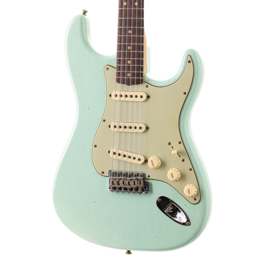 Fender Limited 1964 L-Series Stratocaster Journeyman Relic - Aged Surf Green (934)