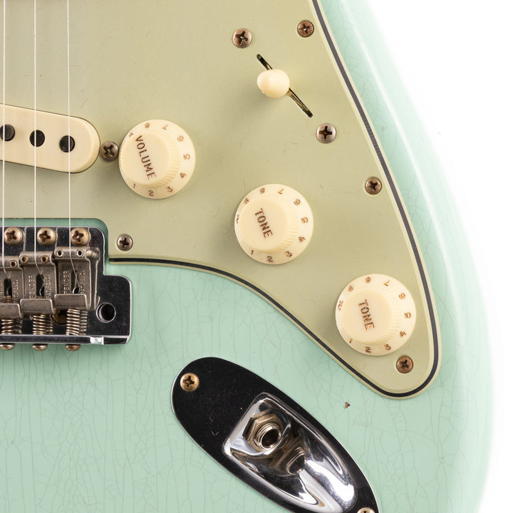 Fender Limited 1964 L-Series Stratocaster Journeyman Relic - Aged Surf Green (934)