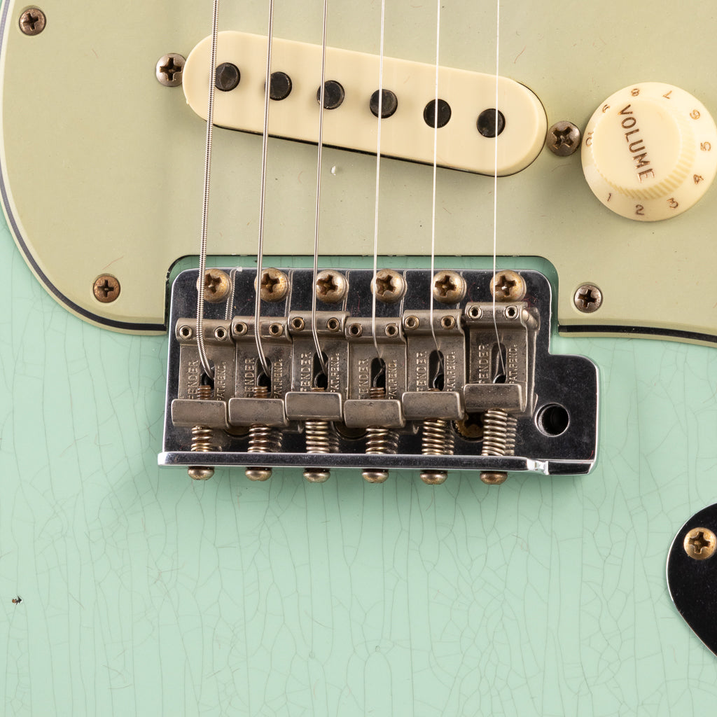 Fender Limited 1964 L-Series Stratocaster Journeyman Relic - Aged Surf Green (934)