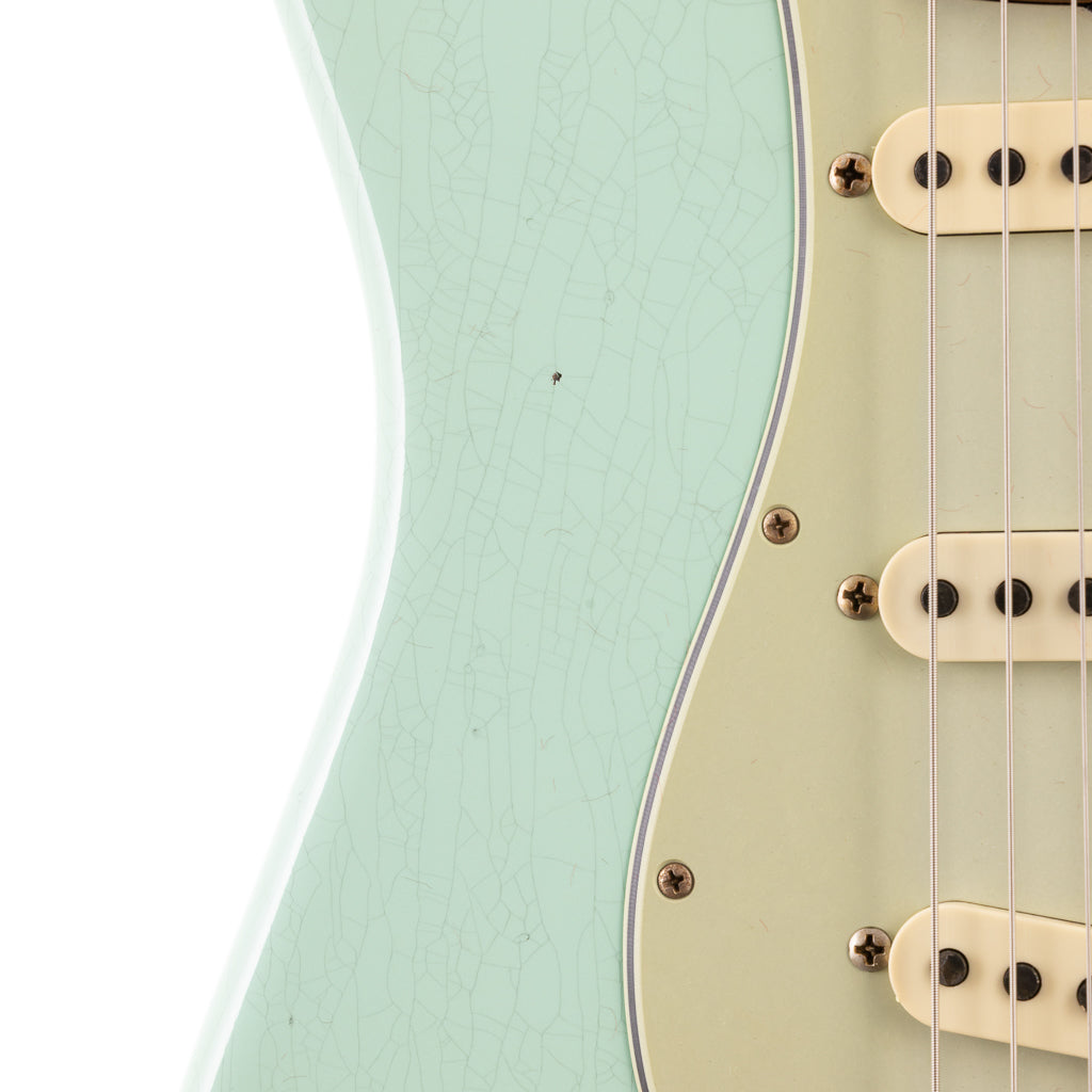 Fender Limited 1964 L-Series Stratocaster Journeyman Relic - Aged Surf Green (934)