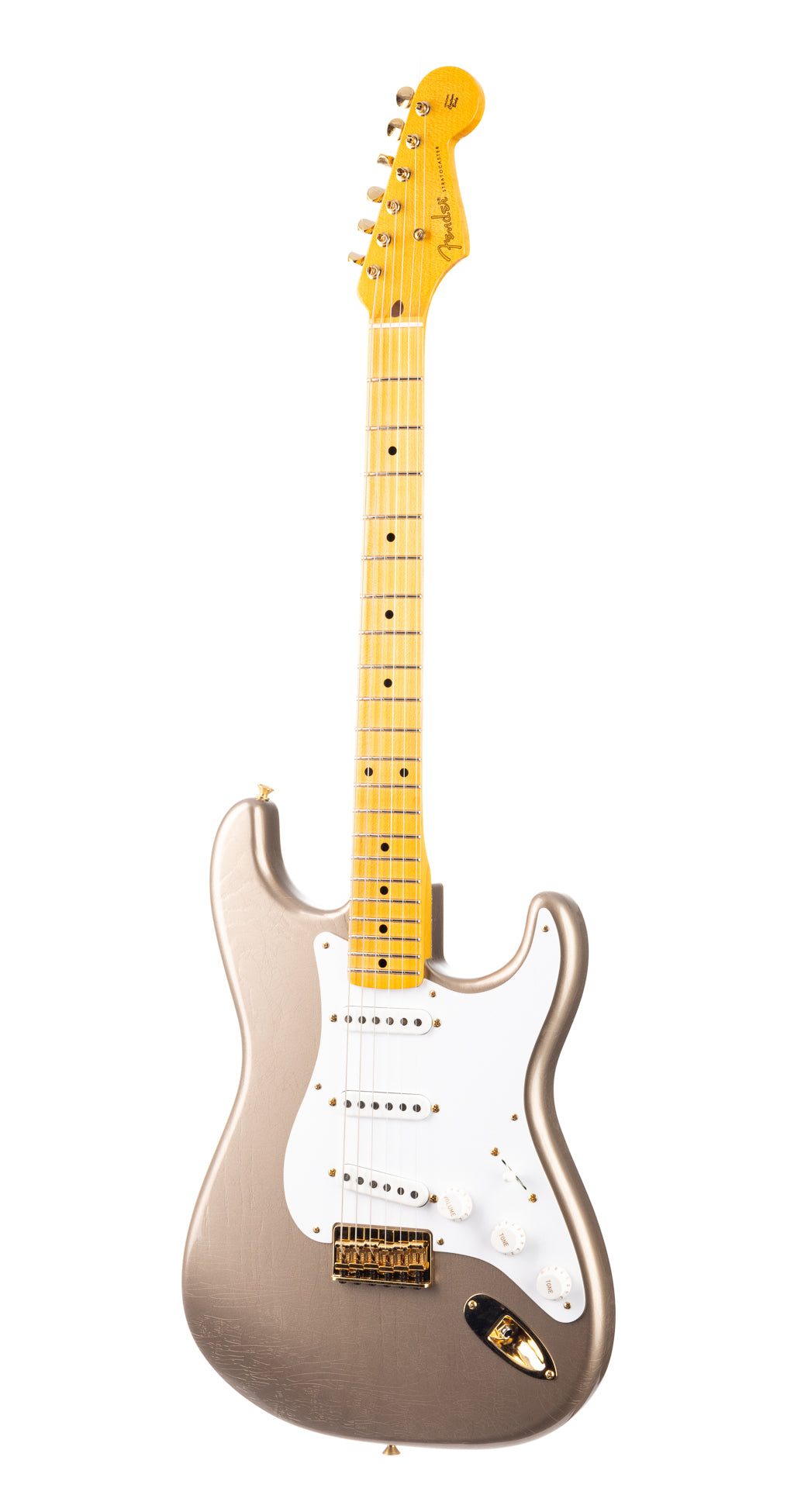 Fender Custom Shop Limited Edition '54 Hardtail Strat DLX Closet Classic - Shoreline Gold (088)