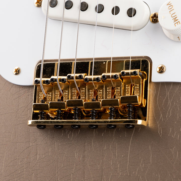 Fender Custom Shop Limited Edition '54 Hardtail Strat DLX Closet Classic - Shoreline Gold (088)