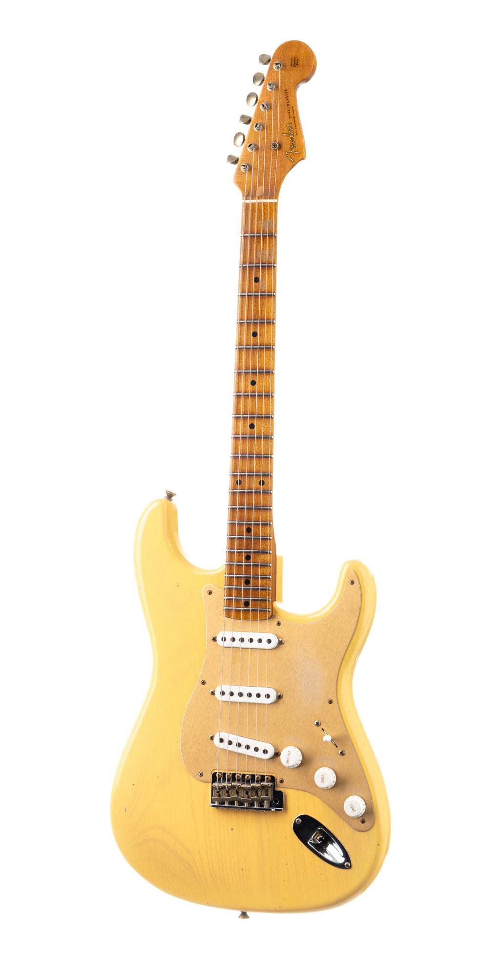 Fender Custom Shop Limited 70th Anniversary Roasted '54 Stratocaster Journeyman Relic -  Natural Blonde (357)