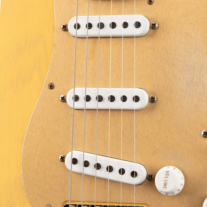 Fender Custom Shop Limited 70th Anniversary Roasted '54 Stratocaster Journeyman Relic -  Natural Blonde (357)