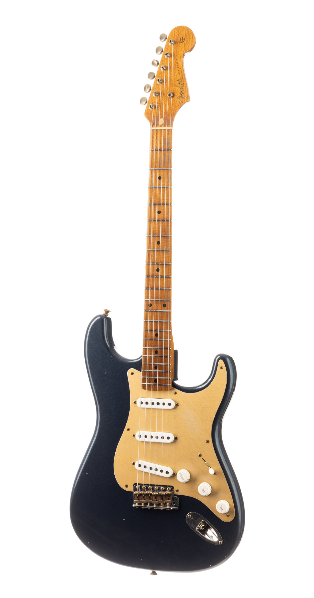 Fender Custom Shop Limited 70th Anniversary Roasted '54 Stratocaster Journeyman Relic -  Gun Metal Blue (635)