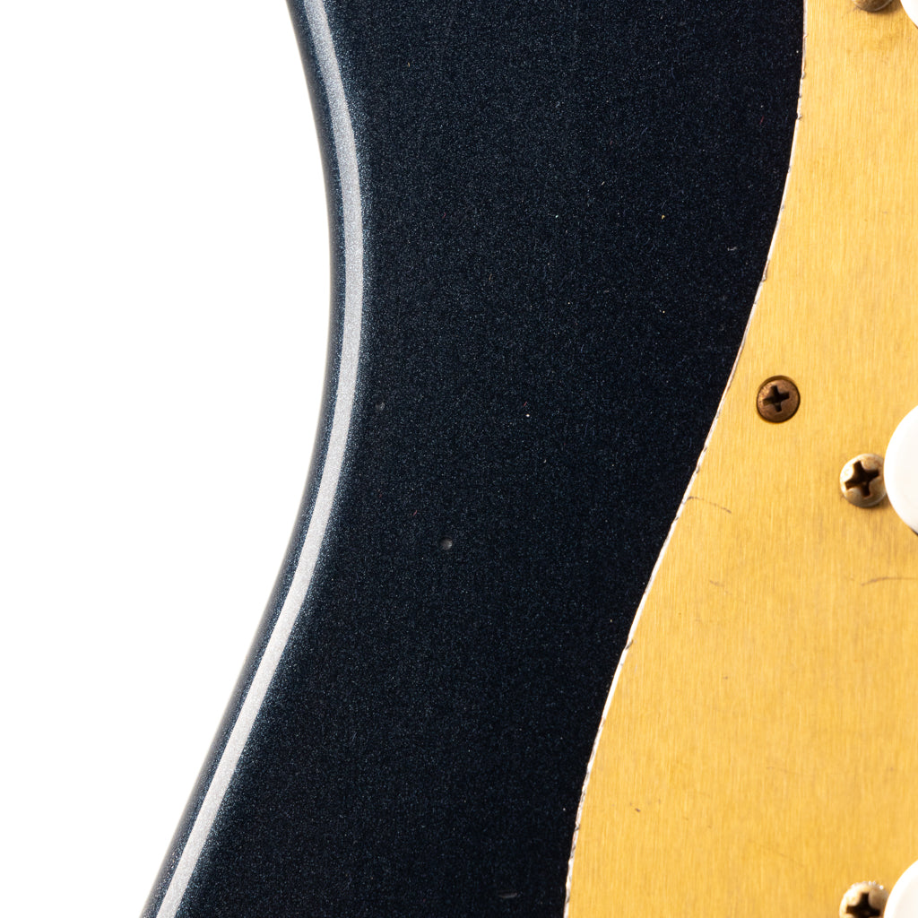 Fender Custom Shop Limited 70th Anniversary Roasted '54 Stratocaster Journeyman Relic -  Gun Metal Blue (635)