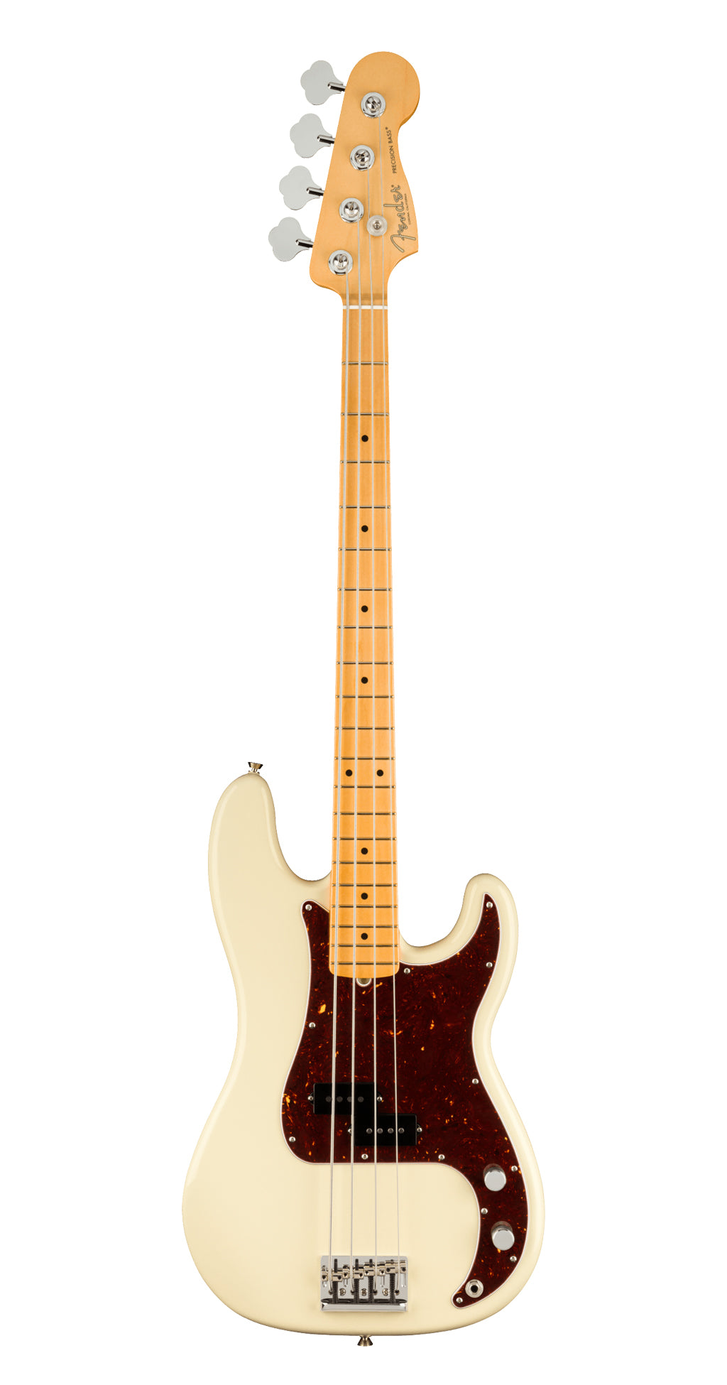 American Professional II Precision Bass - Olympic White (409)