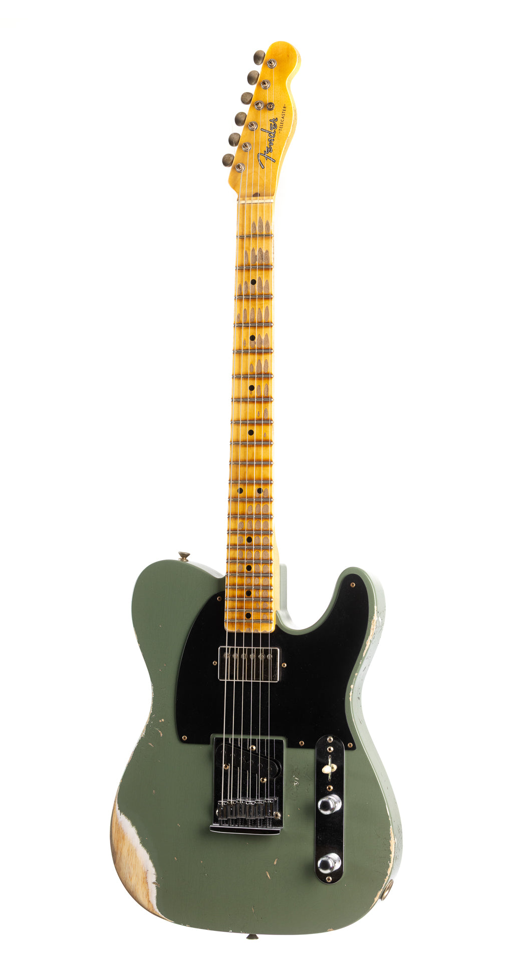 ギター OliveGreen RelicLaquerFinishStratocaster Fender Custom Shop Righteous Reissue Late 1962 Stratocaster Relic