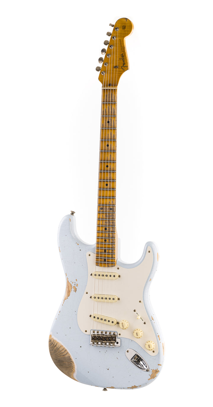 Fender Custom Shop 1957 Stratocaster Heavy Relic, Lark Guitars Custom Run -  Sonic Blue (610)