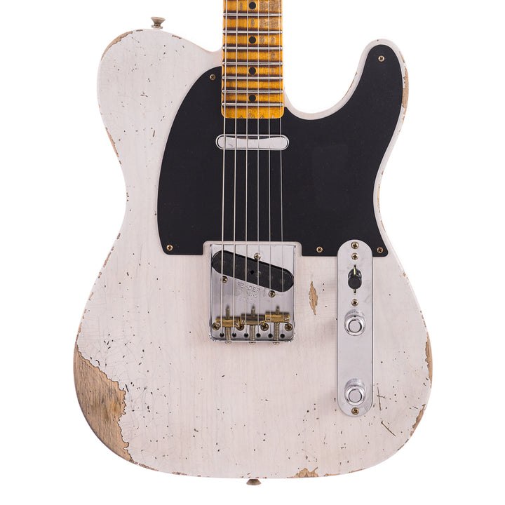 Fender Custom Shop 52 Tele Heavy Relic, Lark Guitars Custom Run - White Blonde (822)