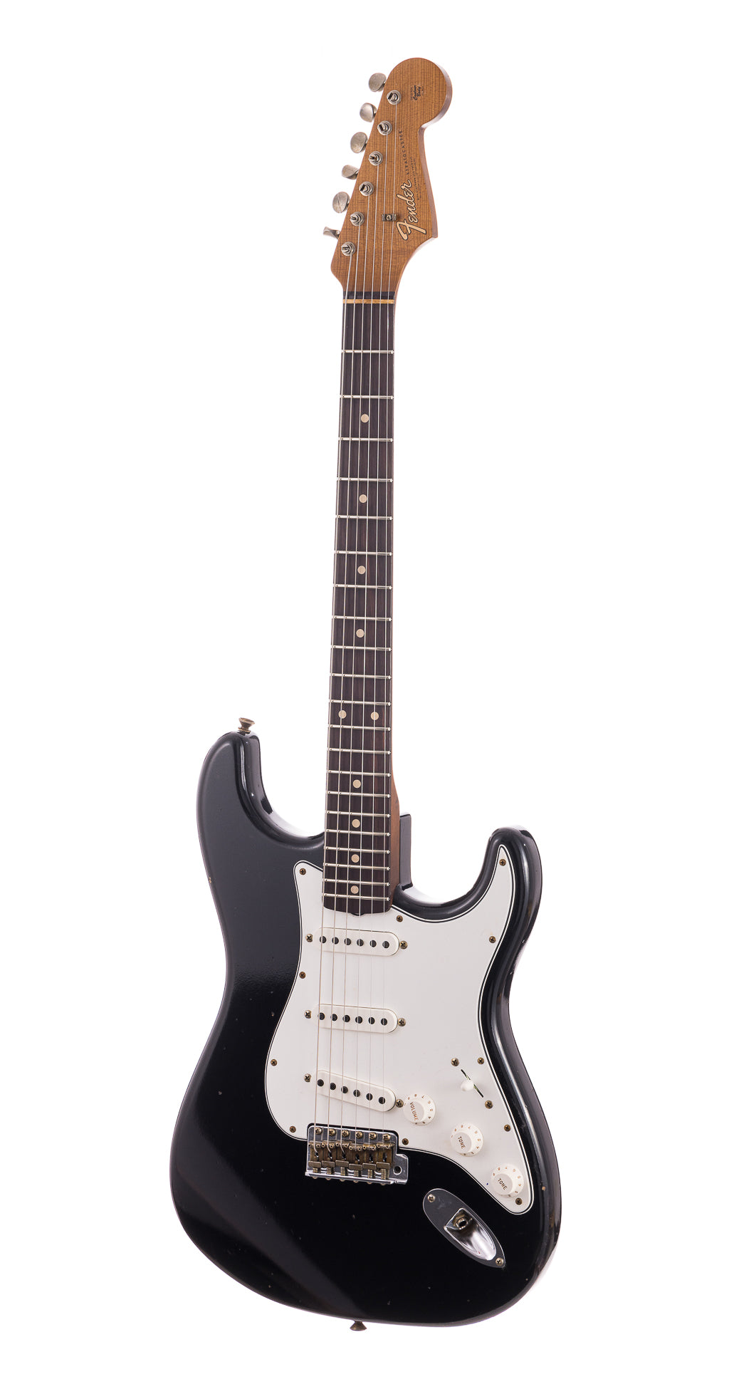 Black store stratocaster fender