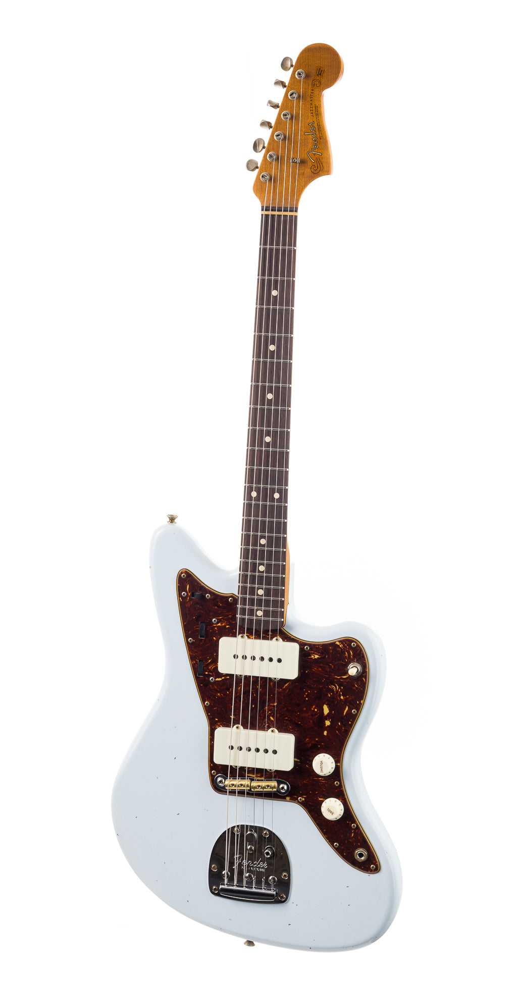 Fender Custom Shop '62 Jazzmaster Journeyman Relic - Super Faded Sonic Blue  (343)