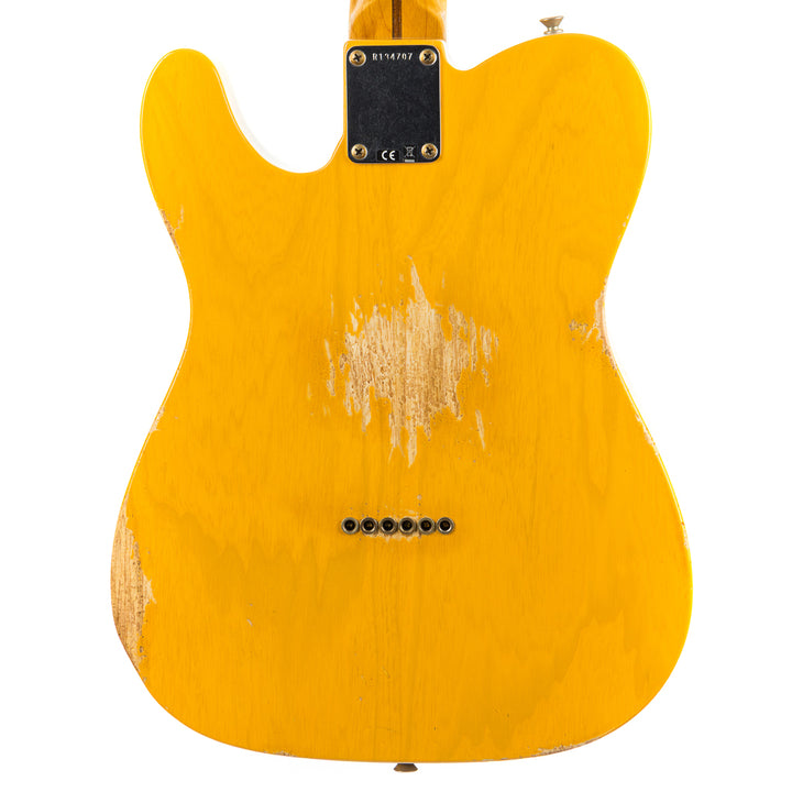 Fender Custom Shop '54 Telecaster Heavy Relic, Lark Custom - Butterscotch Blonde (707)