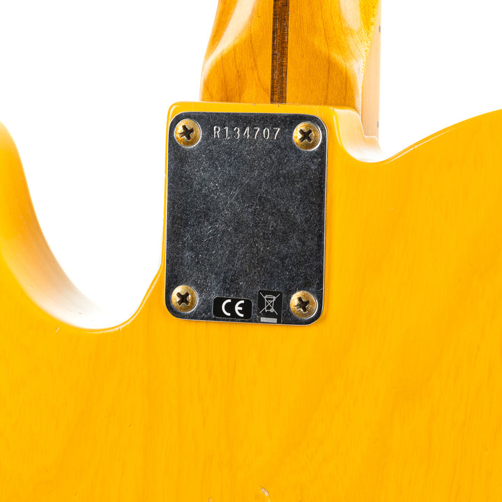 Fender Custom Shop '54 Telecaster Heavy Relic, Lark Custom - Butterscotch Blonde (707)