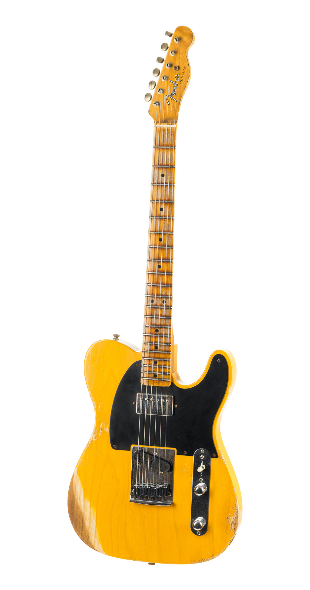 Fender Custom Shop '54 Telecaster Heavy Relic, Lark Custom - Butterscotch Blonde (707)