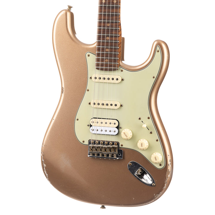 Fender Custom Shop 1962 Stratocaster Relic - Golden Zebra - Firemist Gold (987)