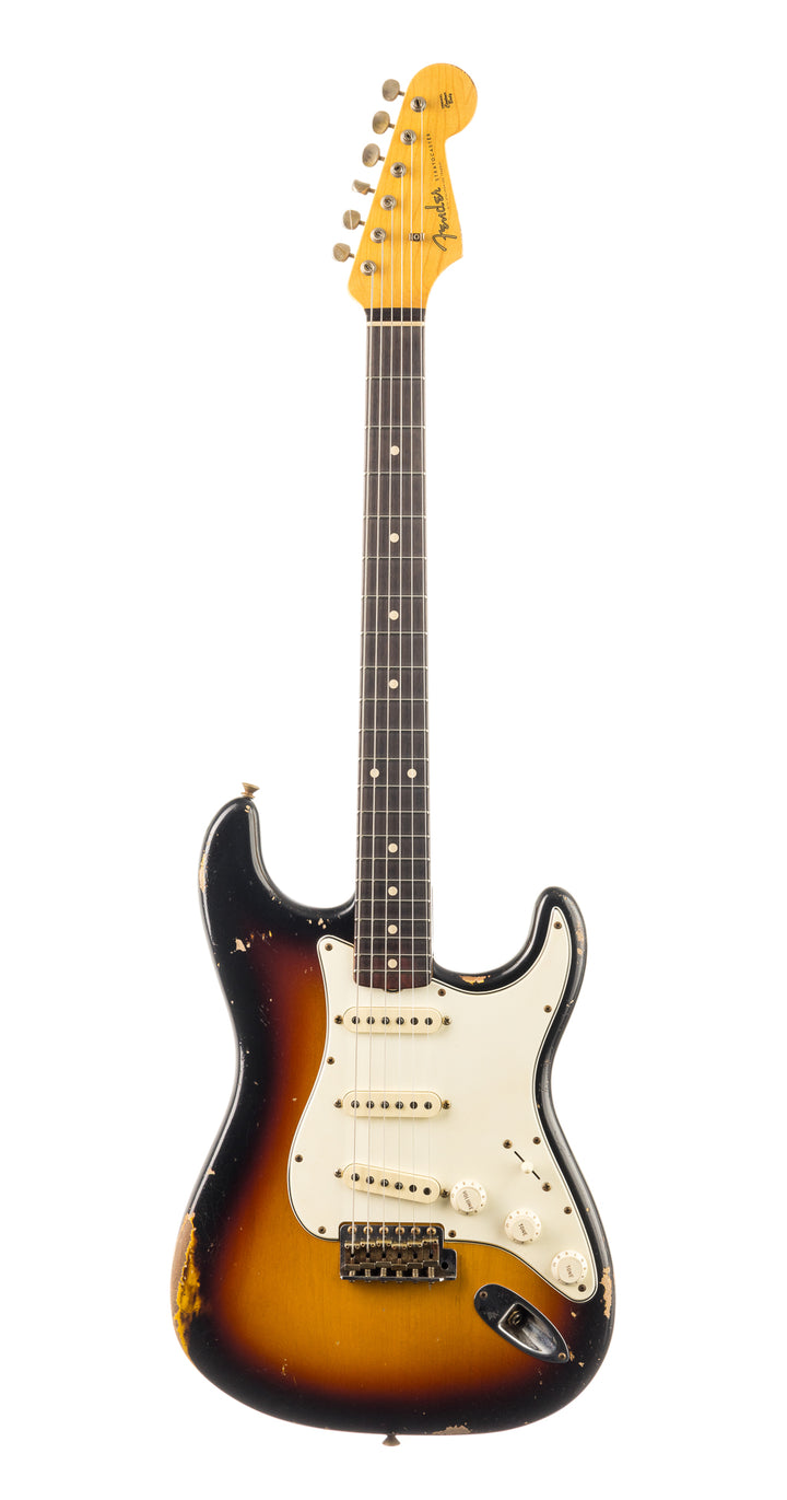 Fender Custom Shop Masterbuilt Todd Krause 1960's Stratocaster Heavy Relic - 3 Tone Sunburst (351)