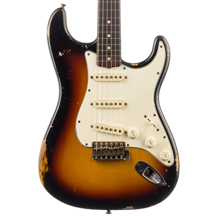 Fender Custom Shop Masterbuilt Todd Krause 1960's Stratocaster Heavy Relic - 3 Tone Sunburst (351)