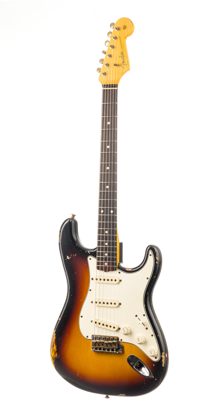 Fender Custom Shop Masterbuilt Todd Krause 1960's Stratocaster Heavy Relic - 3 Tone Sunburst (351)