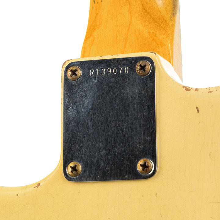 Fender Custom Shop Masterbuilt Todd Krause 1960's Stratocaster Heavy Relic, Brazilian Rosewood FB - Vintage White (070)