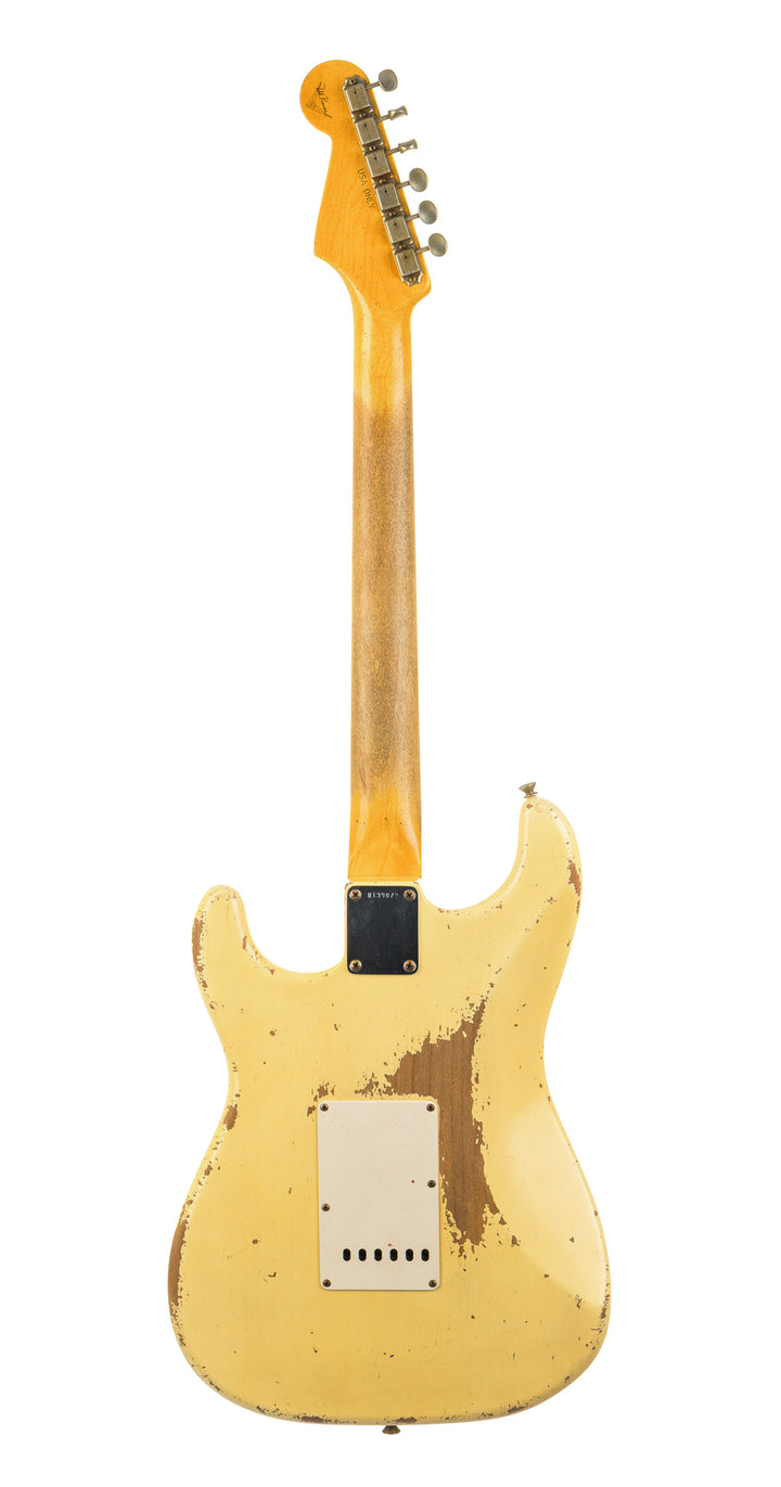 Fender Custom Shop Masterbuilt Todd Krause 1960's Stratocaster Heavy Relic, Brazilian Rosewood FB - Vintage White (070)