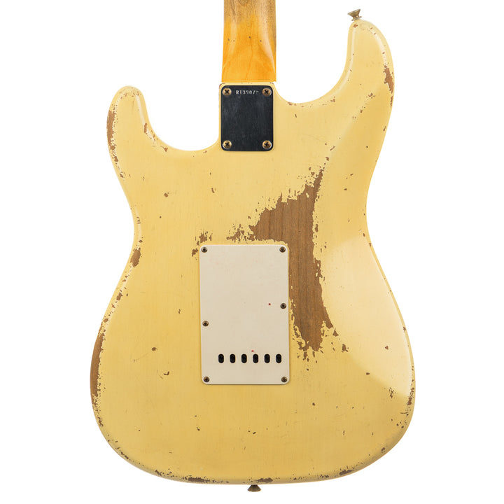 Fender Custom Shop Masterbuilt Todd Krause 1960's Stratocaster Heavy Relic, Brazilian Rosewood FB - Vintage White (070)