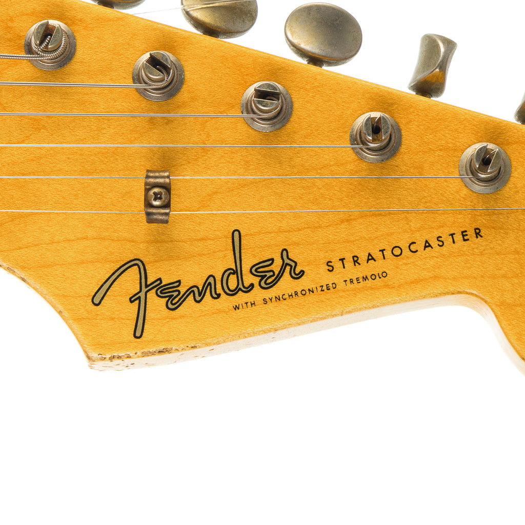 Fender Custom Shop Masterbuilt Todd Krause 1960's Stratocaster Heavy Relic, Brazilian Rosewood FB - Vintage White (070)