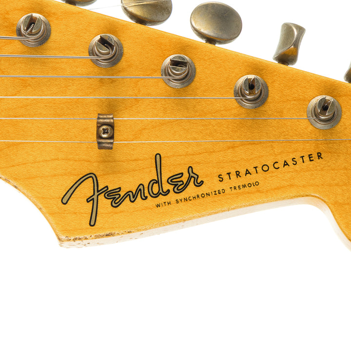 Fender Custom Shop Masterbuilt Todd Krause 1960's Stratocaster Heavy Relic, Brazilian Rosewood FB - Vintage White (070)