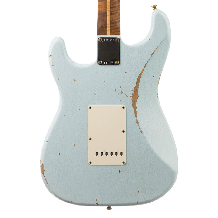 Fender Custom Shop 1962 Stratocaster Relic - Golden Zebra - Faded Sonic Blue (719)