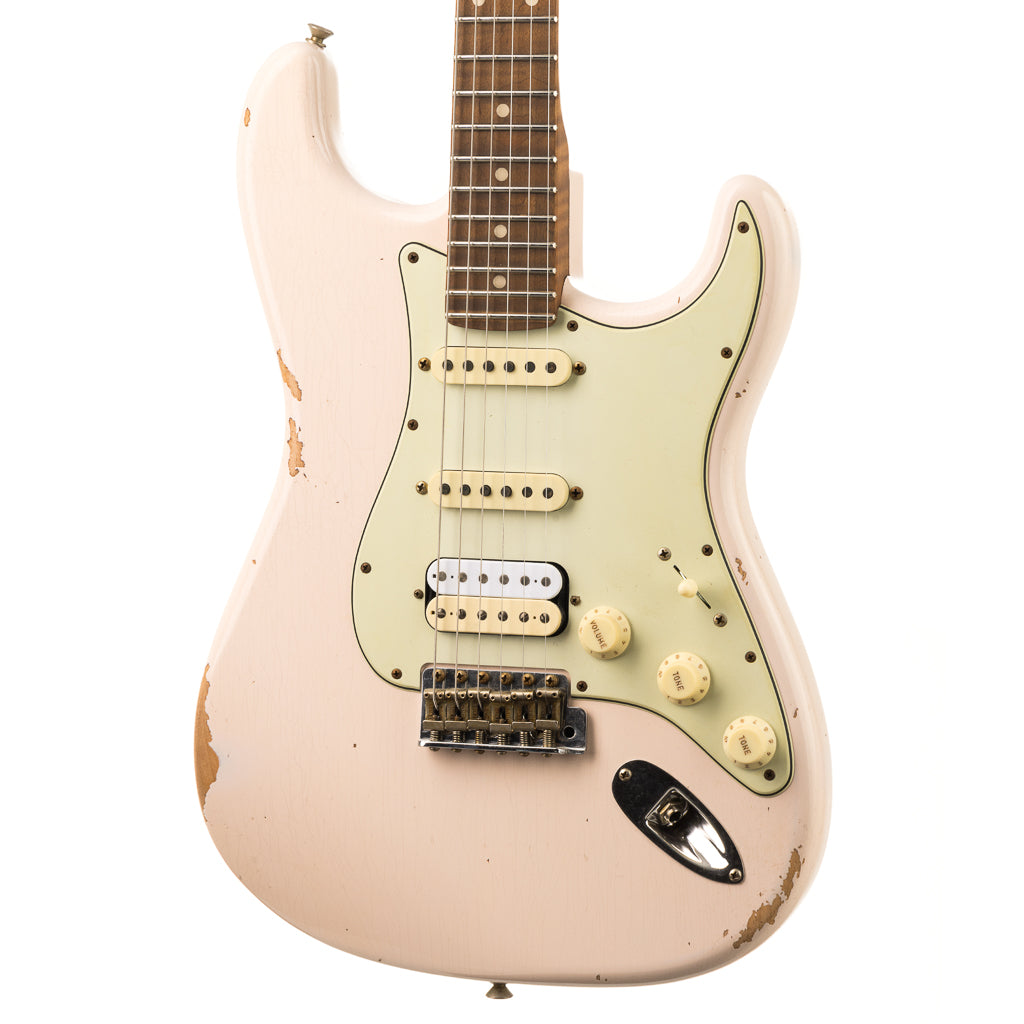 Fender Custom Shop 1962 Stratocaster Relic - Golden Zebra - Super Faded Shell Pink (850)