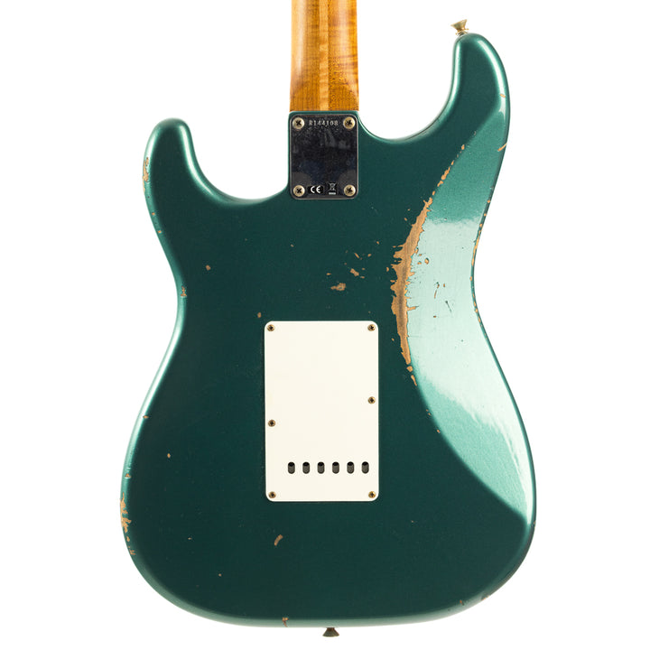 Fender Custom Shop 1962 Stratocaster Relic - Golden Zebra -Sherwood Green Metallic (108)